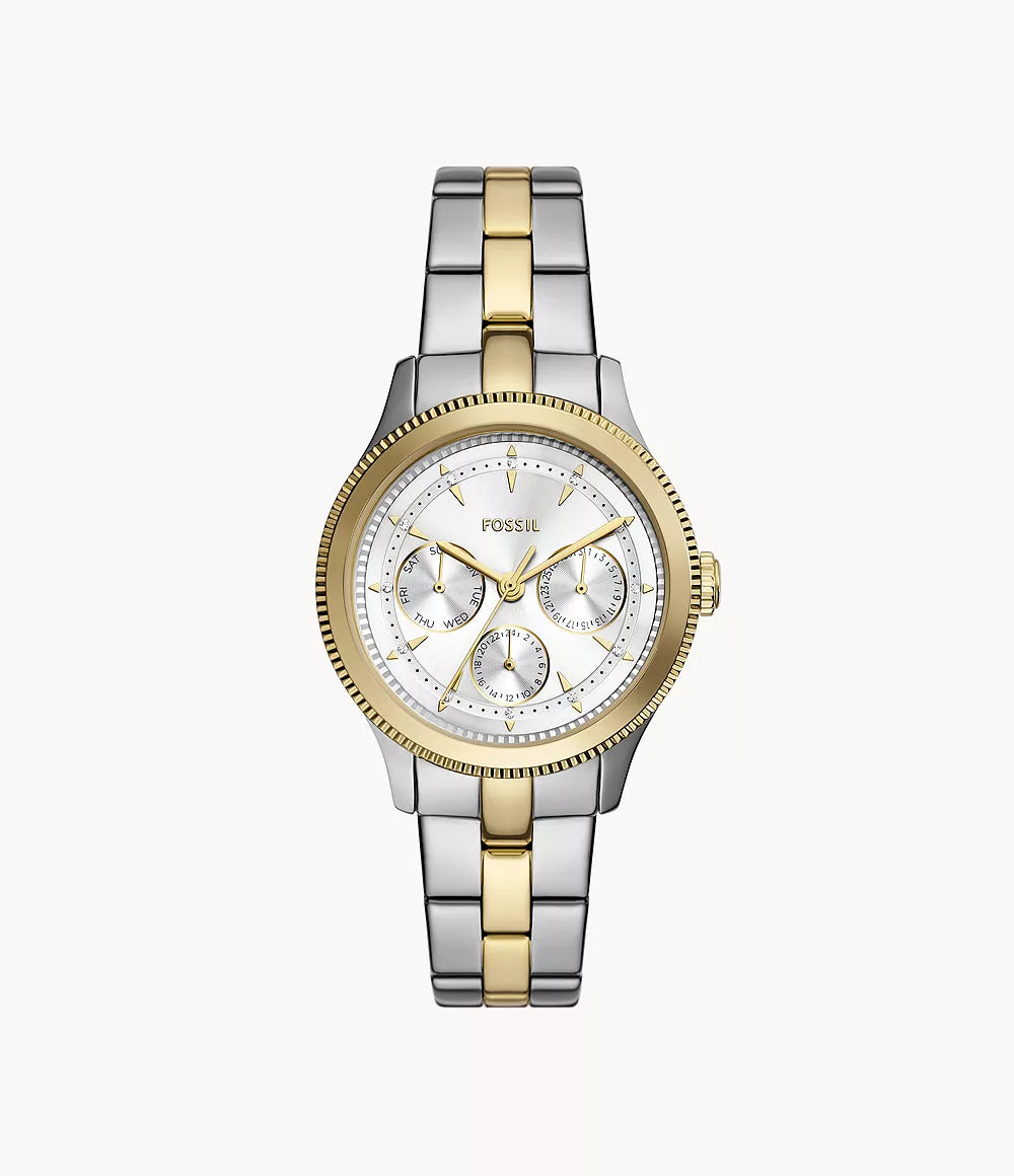 Fossil Brynn Multifunction Two-Tone Stainless Steel Watch