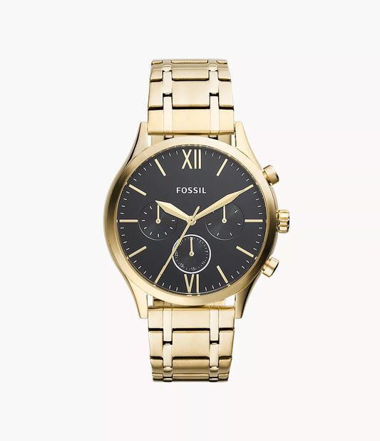 Fossil Fenmore Multifunction Gold-Tone Stainless Steel Watch