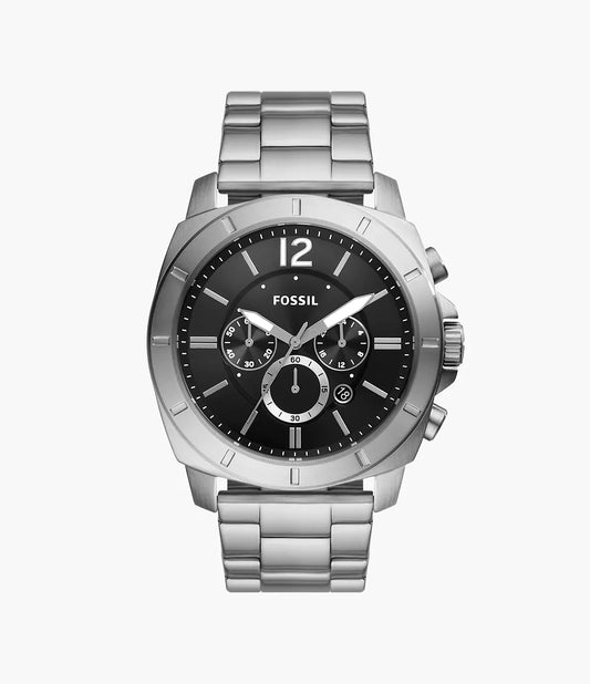 Fossil Privateer Chronograph Stainless Steel Watch