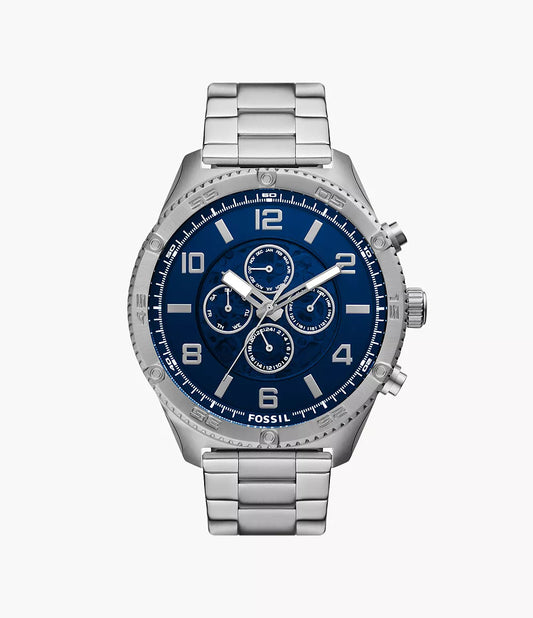 Fossil Brox Automatic Stainless Steel Watch