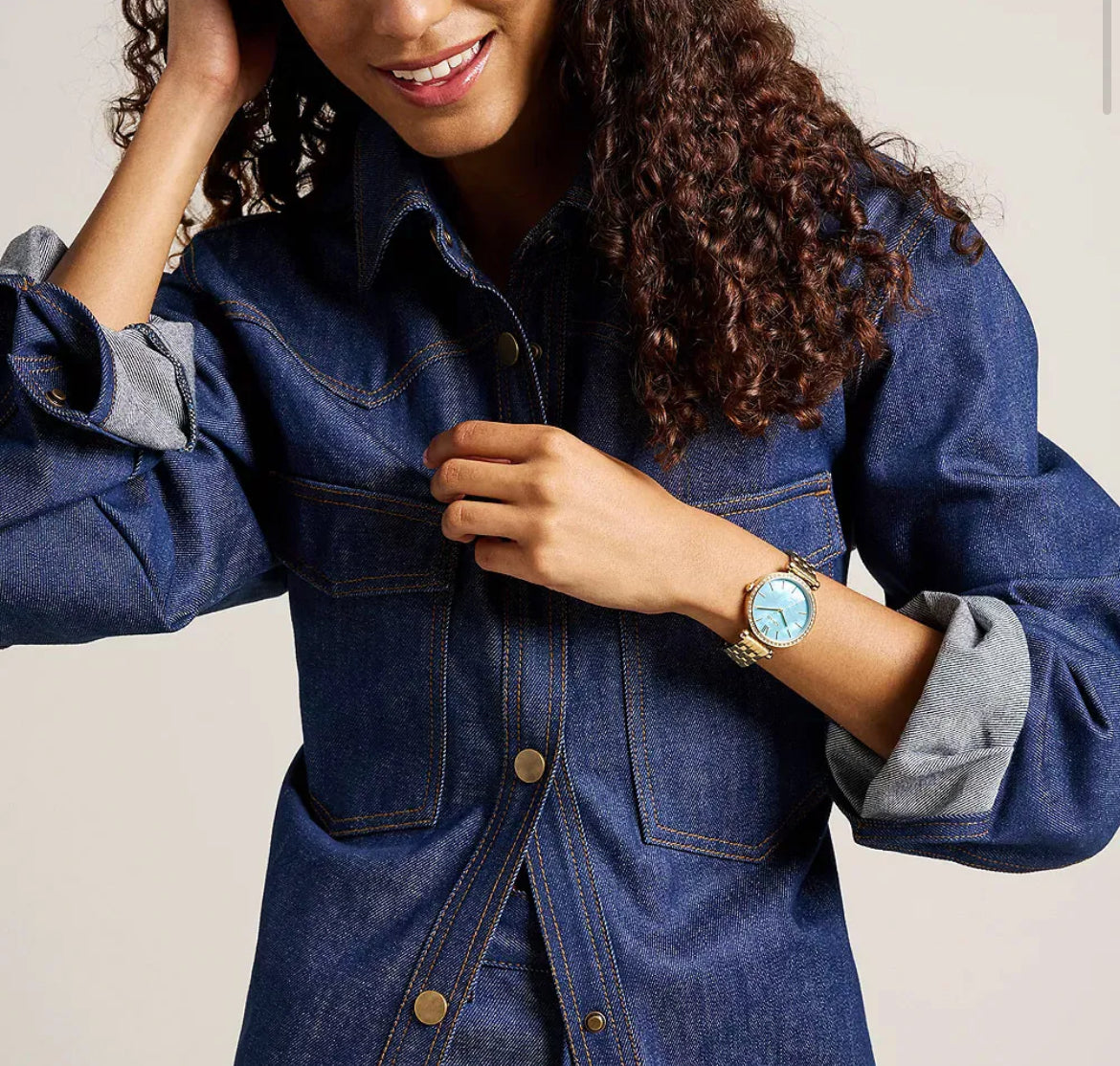 Fossil Tillie Three-Hand Two-Tone Stainless Steel Watch