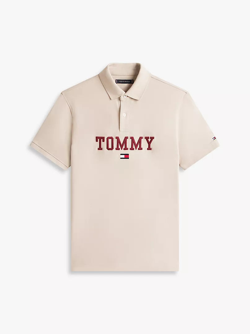 Tommy Hilfiger-Regular Fit Monotype Tommy Logo Polo