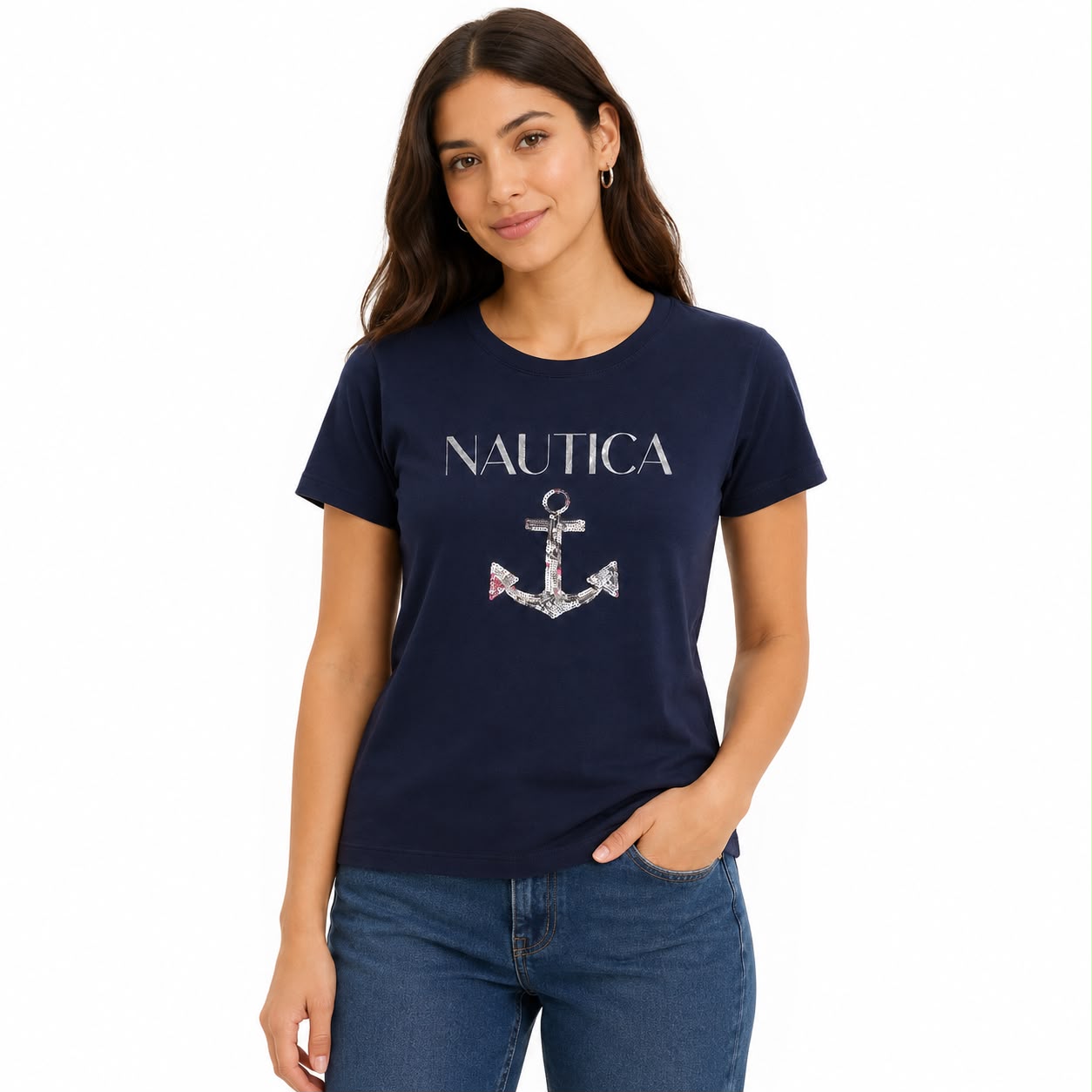 Nautica Women's short-sleeved shirt