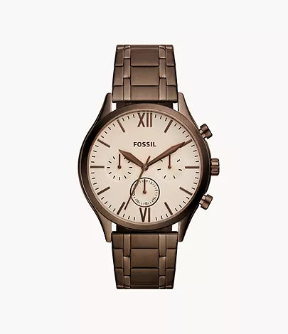 Fossil Fenmore Multifunction Brown Stainless Steel Watch