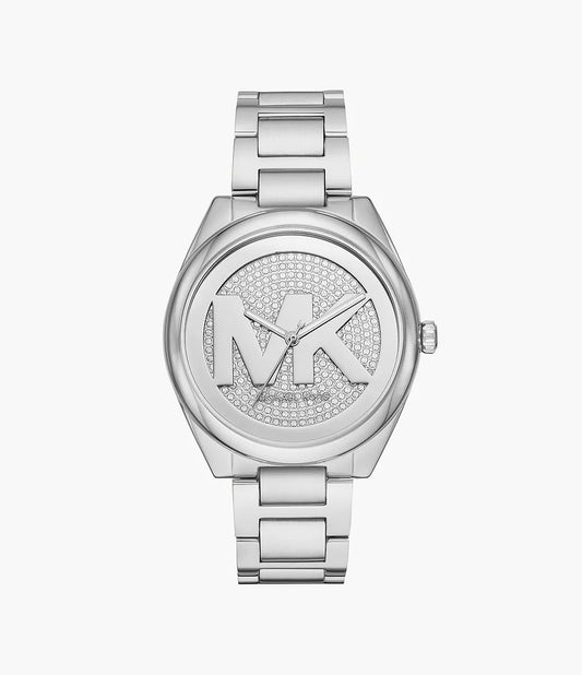 Michael Kors Three-Hand Stainless Steel Watch