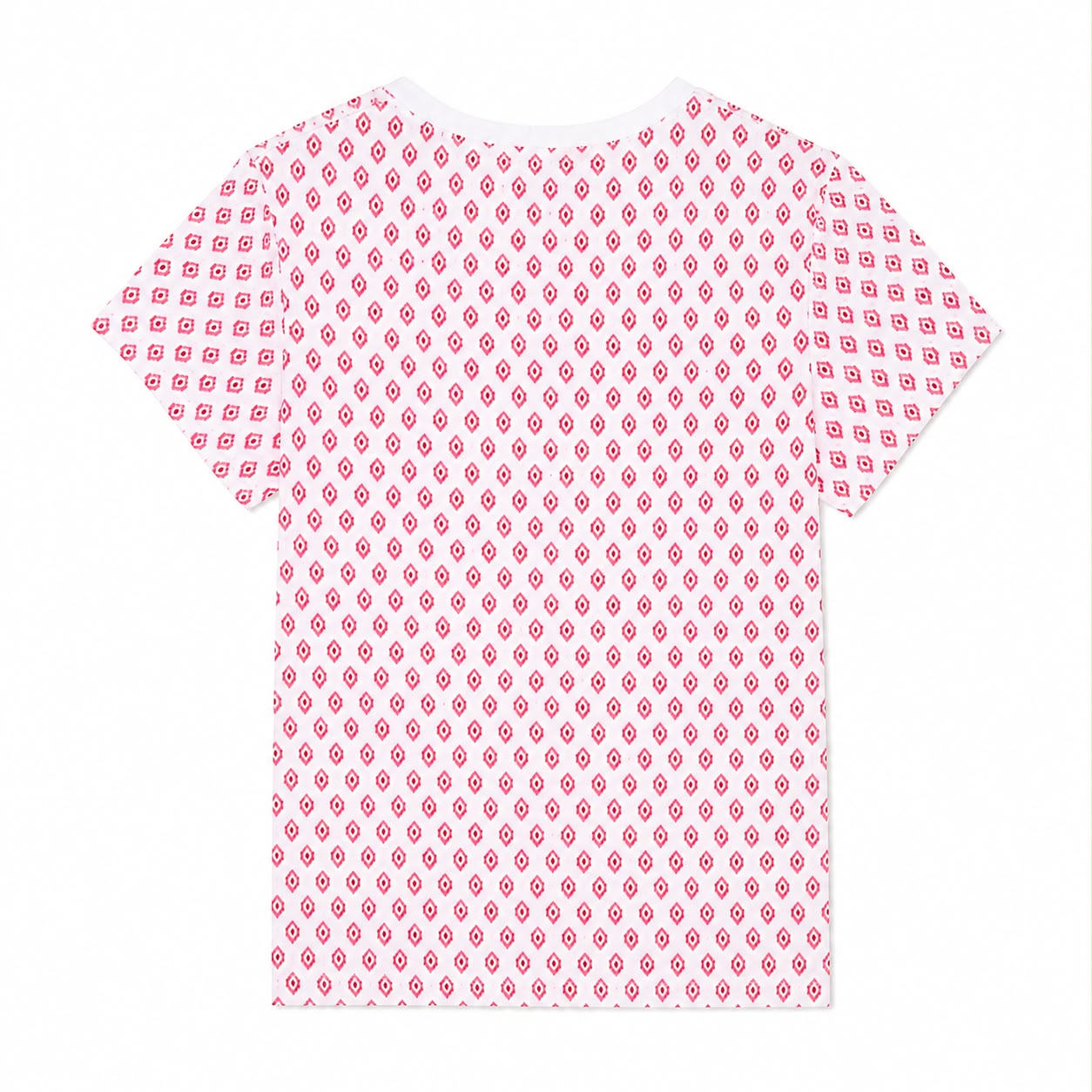 Style & Co Women's Printed Pima Cotton Boat-Neck Top