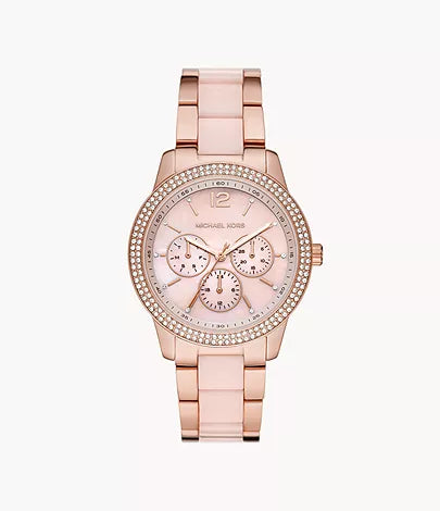 Michael Kors Tibby Multifunction Multicolour-Tone Stainless Steel Watch