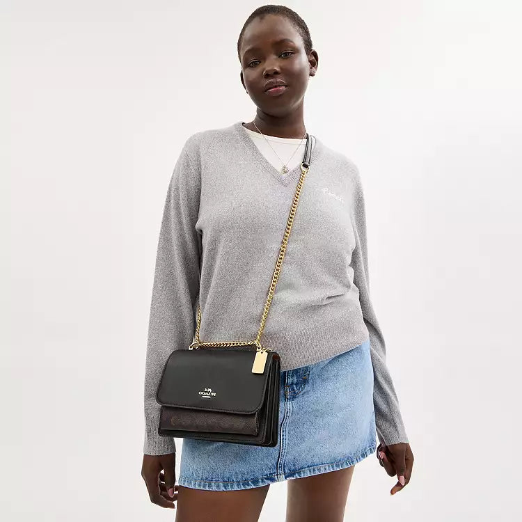 Coach Klare Crossbody Bag In Signature Canvas