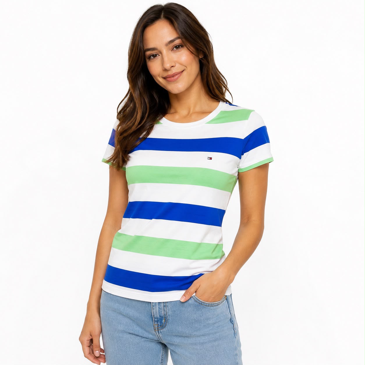 Tommy Hilfiger Rugby Striped Round neck T-shirt