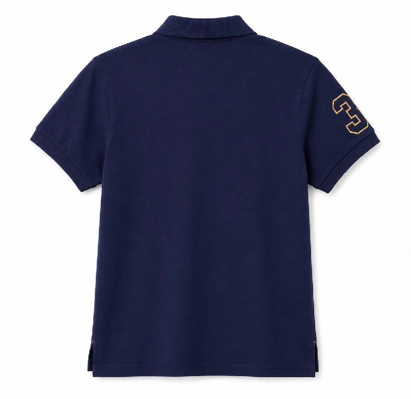 Us Polo Assn Metallic Print Polo Shirt Women’s