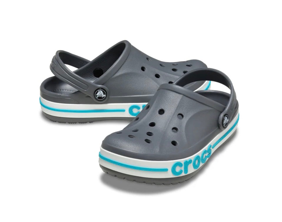 Crocs Toddler Bayaband Clog in Charcoal