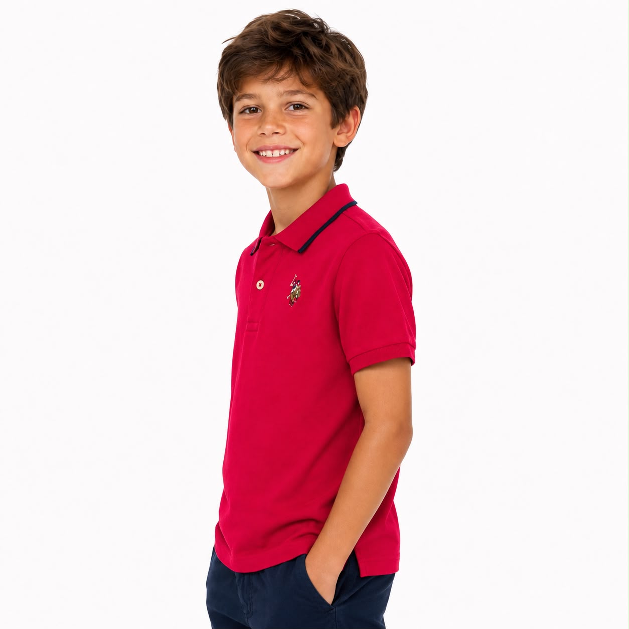 Us Polo Assn Piqué polo shirt for boys