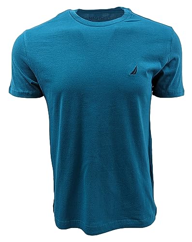 Nautica Men's Solid Crew Neck Short Sleeve T-Shirt