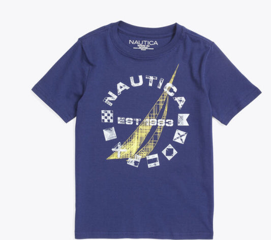 Nautica Boy’ Sketch Tee