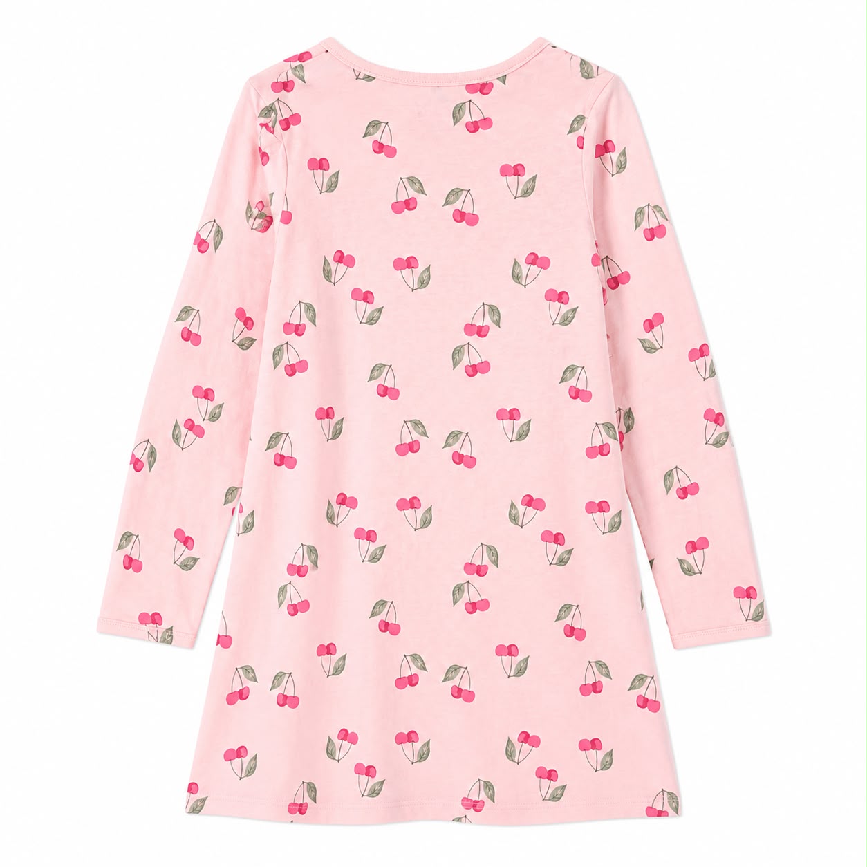 Carter’s Long-sleeved nightgown with cherry print for girls