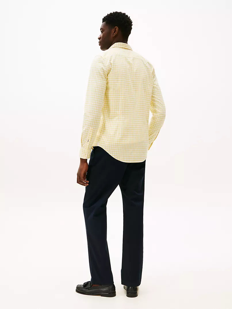 Tommy Hilfiger -Slim Fit Stretch Gingham Oxford Shirt