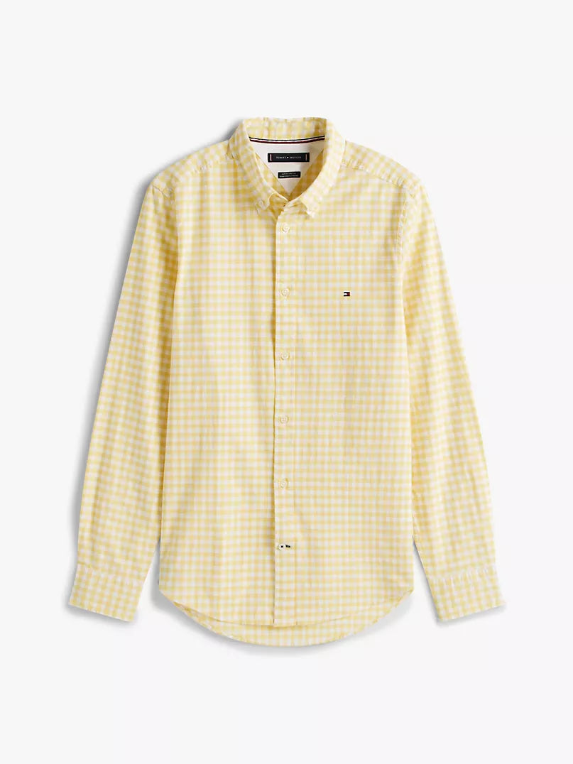 Tommy Hilfiger -Slim Fit Stretch Gingham Oxford Shirt