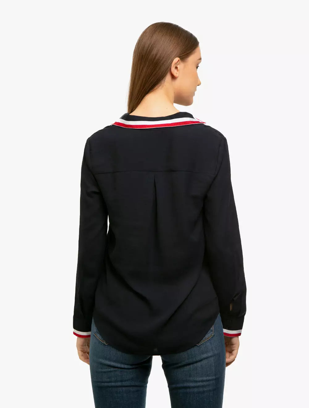 Tommy Hilfiger Tipped Pullover Top