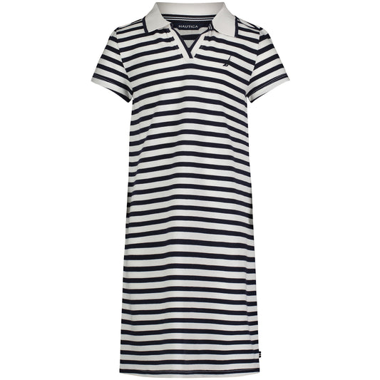 Nautica Girls’ striped Polo Dress