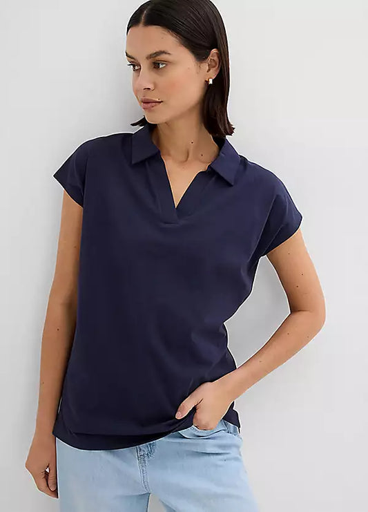 Tommy Hilfiger Regular V Neck Blouse