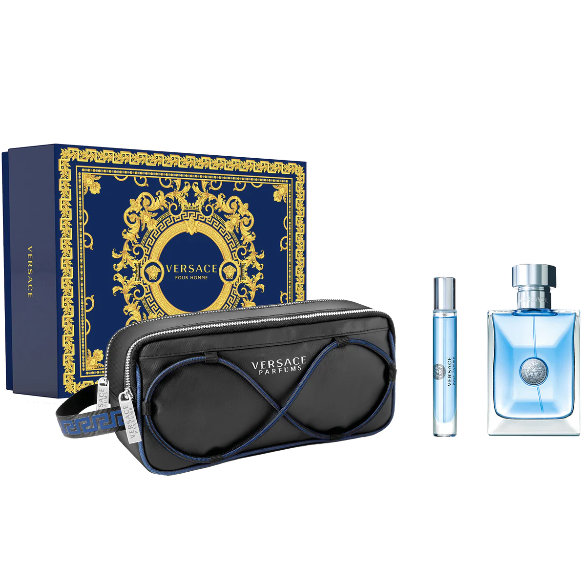 Versace Pour Homme Gift Set For Men