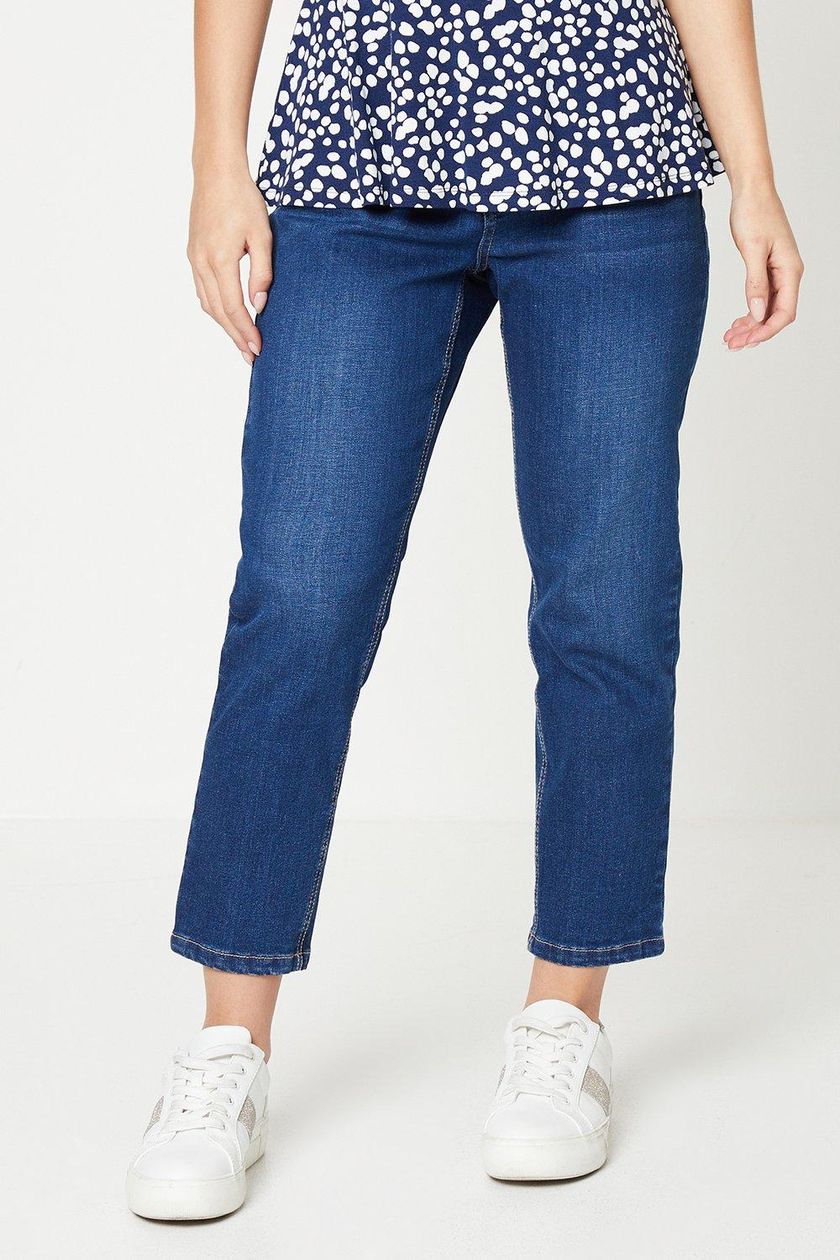 Sienna Sky Petite Comfort Slim Mom Bluse