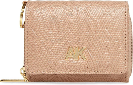 Anne Klein AK Small Embossed Flap Wallet