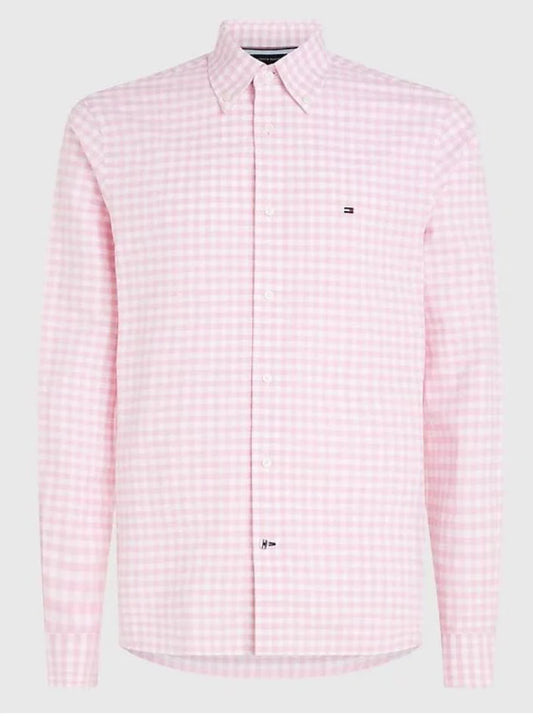 Tommy Hilfiger Slim Fit Gingham Oxford Shirt