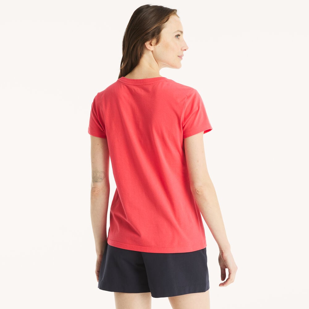 Náutica-sequin gradient graphic t-shirt