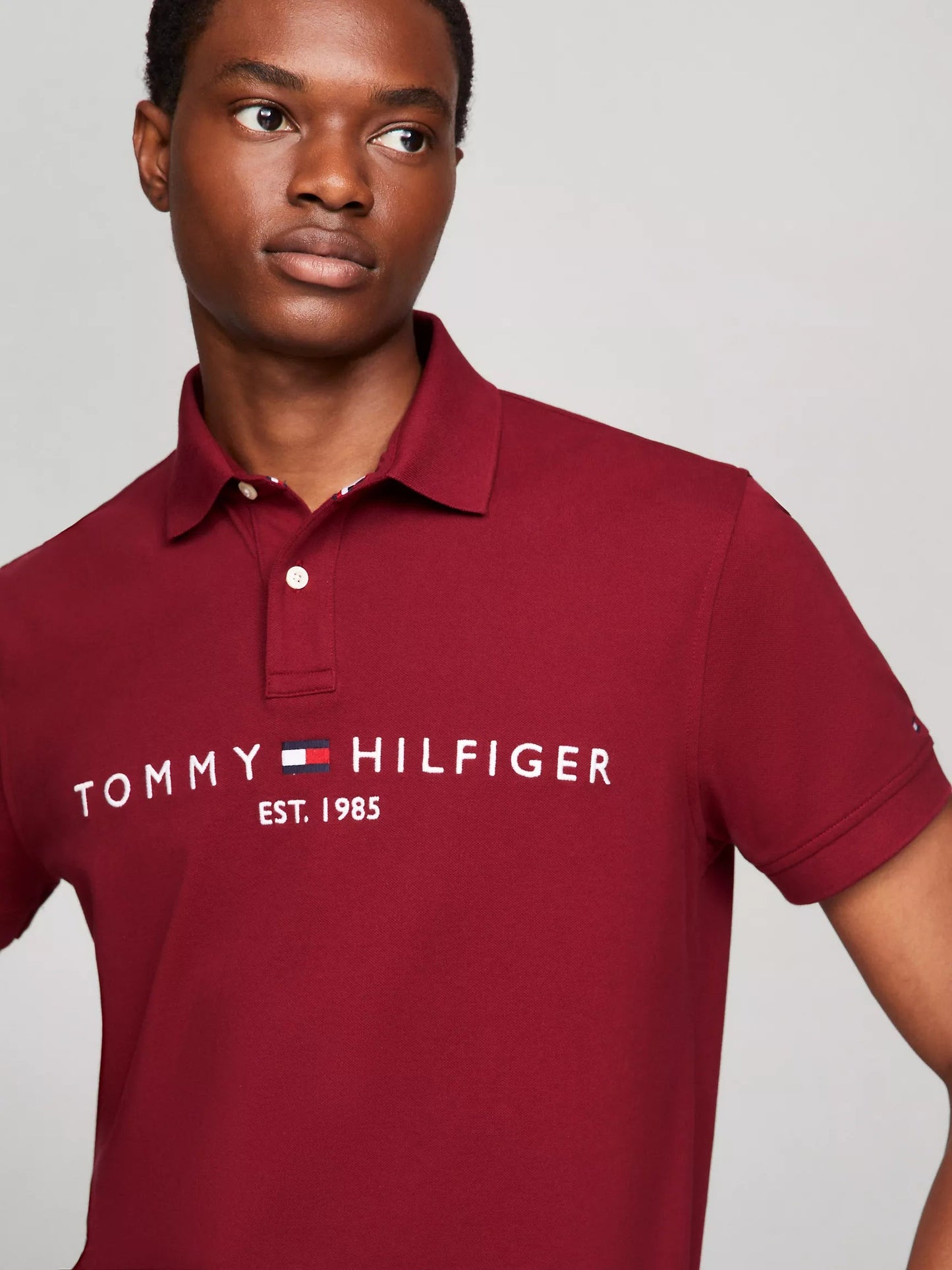 Tommy Hilfiger Embroidered Tommy Graphic Polo