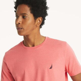 Nautica -Heather Crewneck Deck T-Shirt