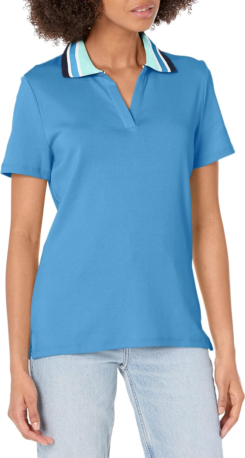 Tommy Hilfiger Women’s Button, Polo Level-up from Basic T-Shirts