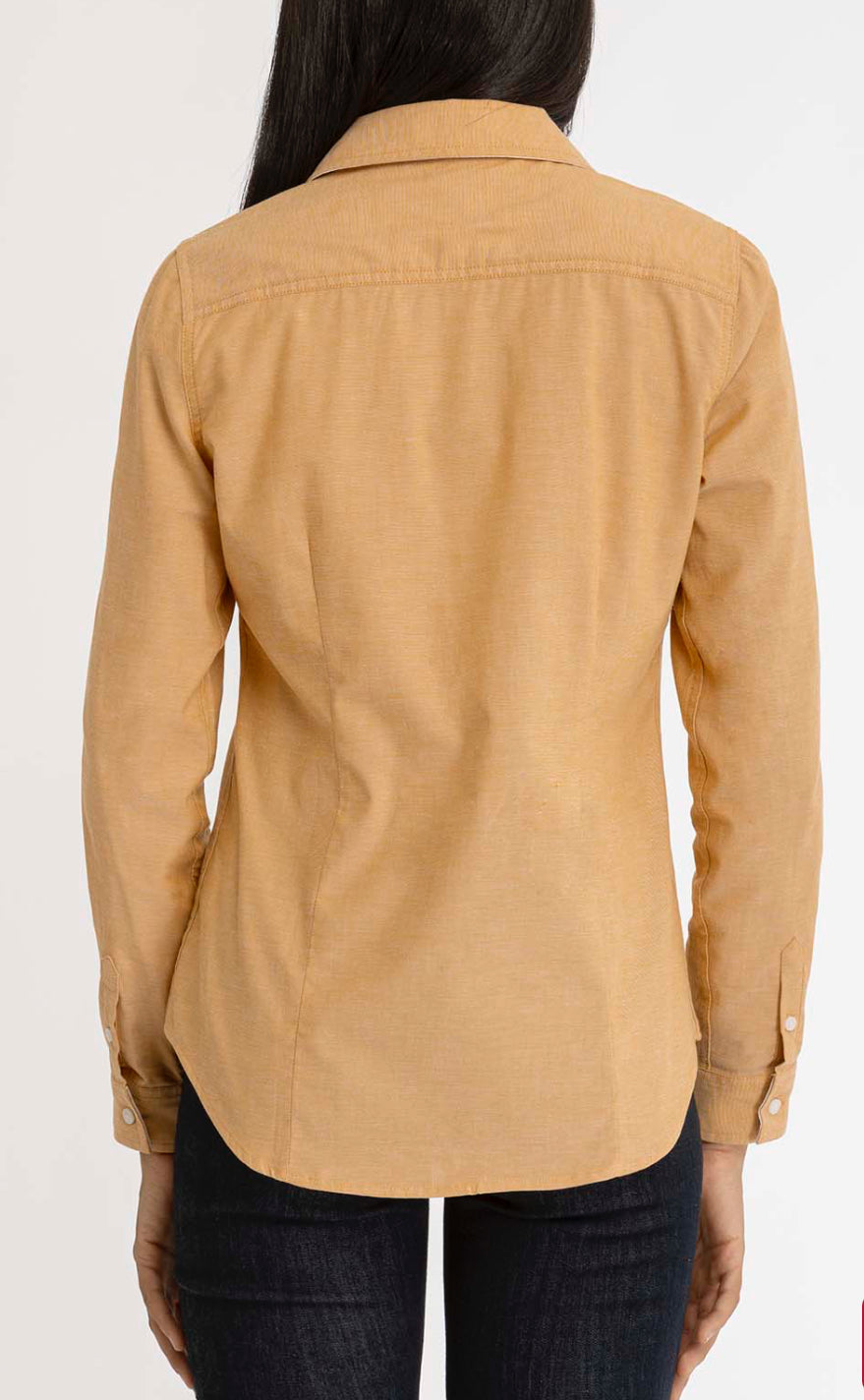 U.S Polo Assn Long Sleeve Solid Stretch Oxford Shirt