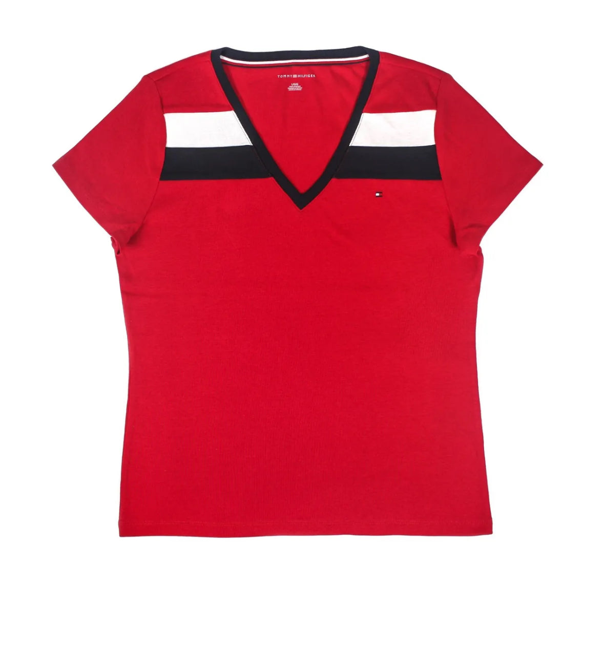 Tommy Hilfiger Women's V-Neck Casual T-Shirt