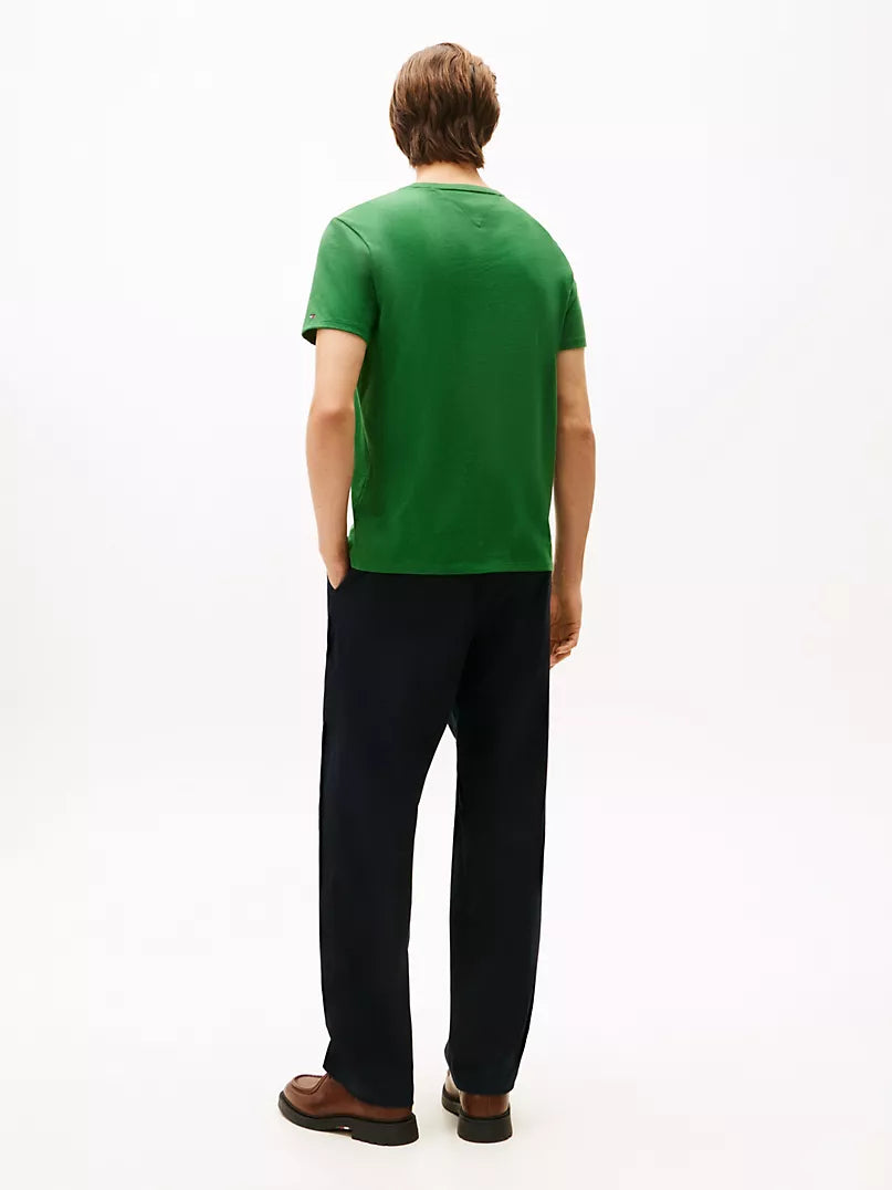 Tommy Hilfiger-Embroidered Tommy Logo T-Shirt