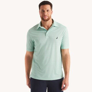 Nautica-Big & Tall Striped Classic Fit Polo