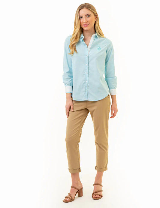 U.S Polo Assn Tonal Oxford Long Sleeve Shirt