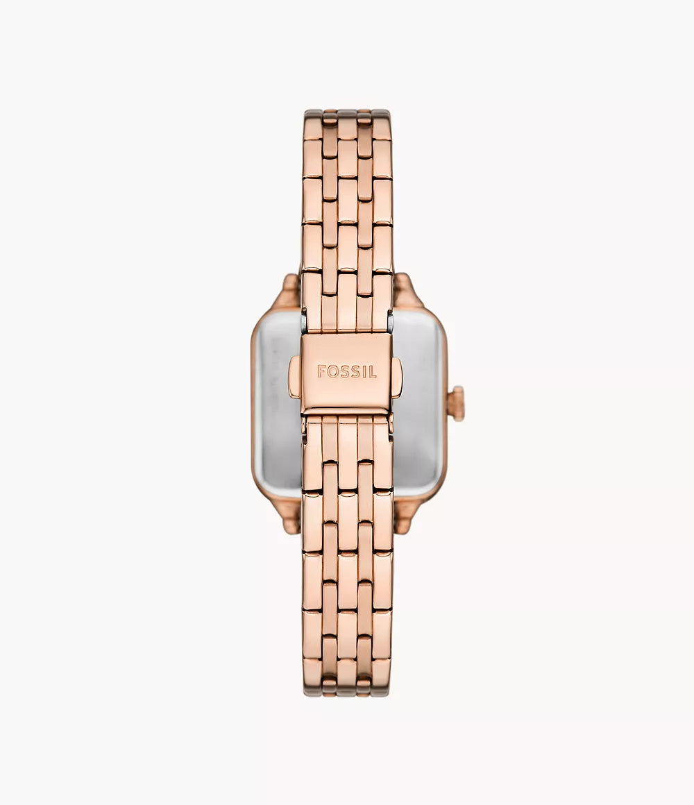 Fossil Colleen Three-Hand Rose Gold-Tone Stainless Steel Watch