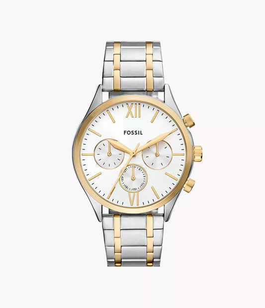 Fossil Fenmore Multifunction Two-Tone Bracelet Watch