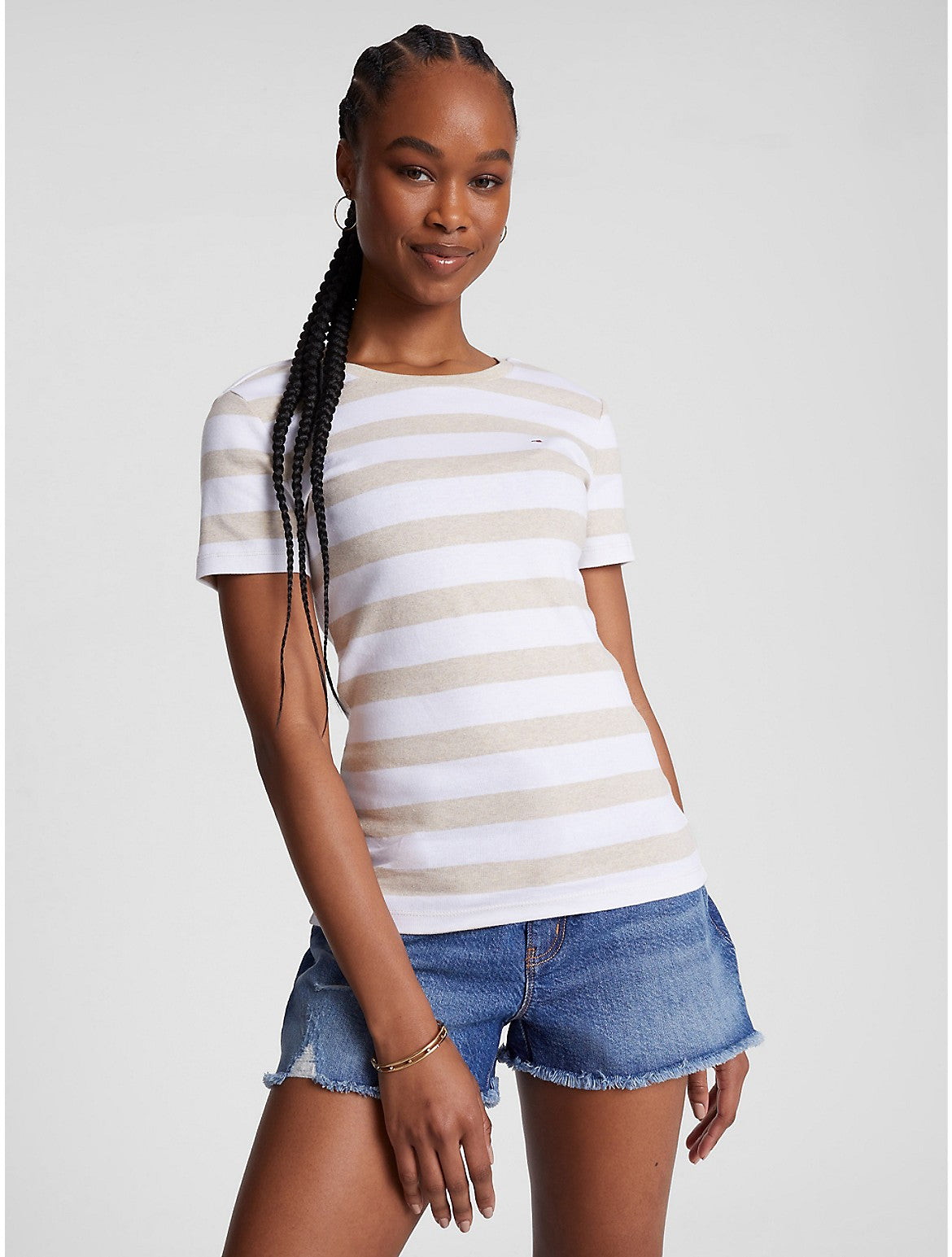 Tommy Hilfiger Favorite Crewneck Striped T-Shirt