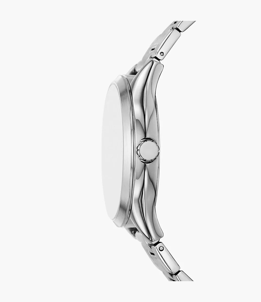 Fossil Fenmore Three-Hand Stainless Steel Watch