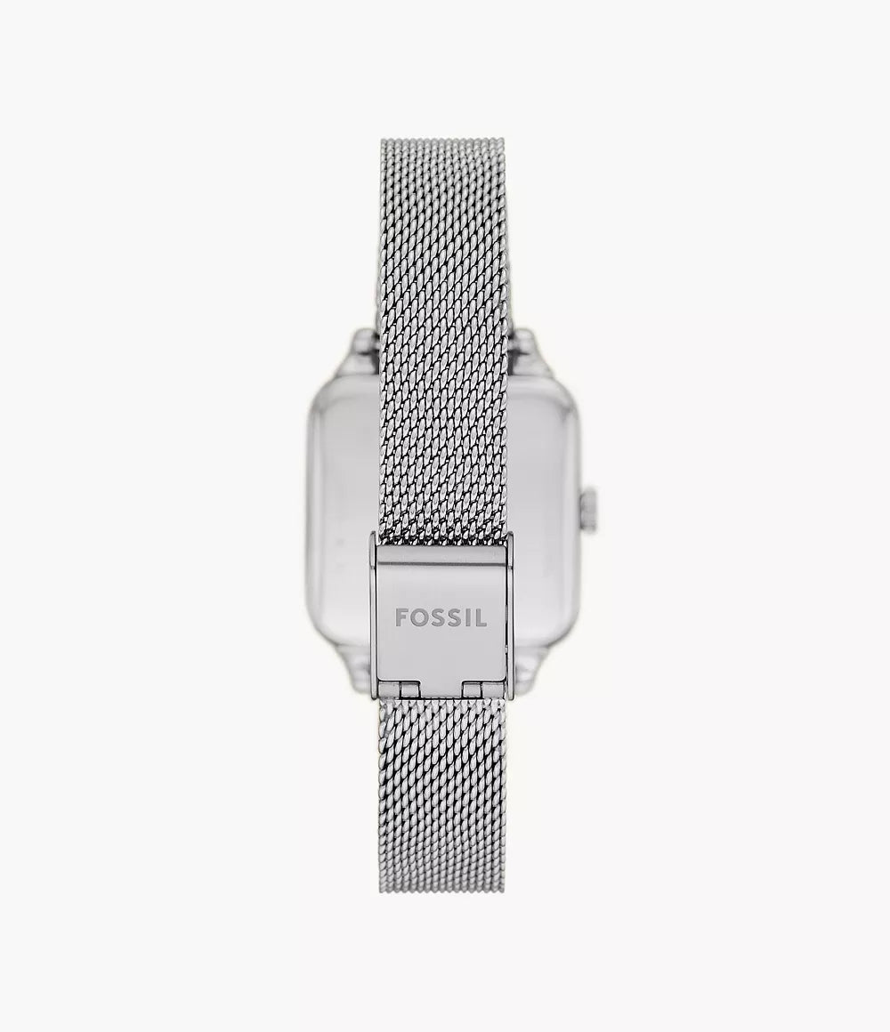 Fossil Colleen Three-Hand Stainless Steel Mesh Watch