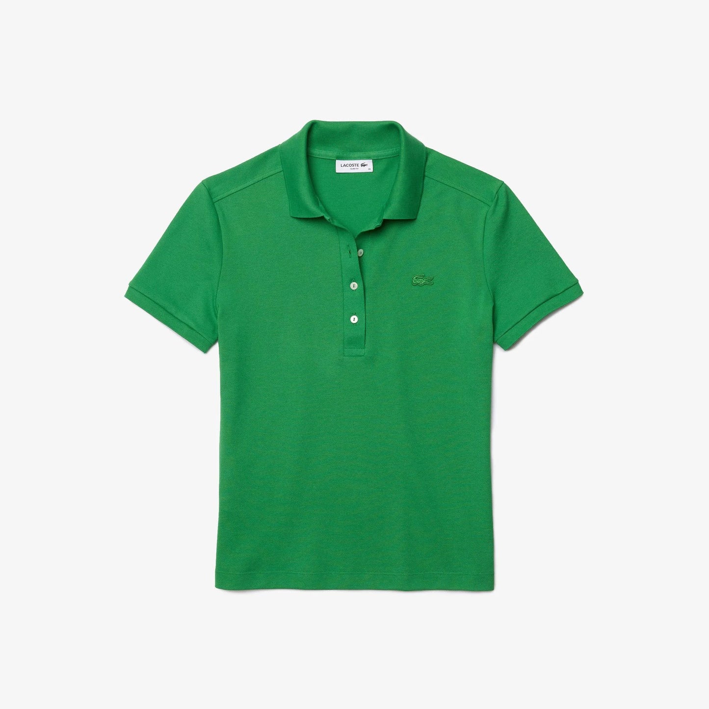 Lacoste Women's Slim fit Stretch Cotton Piqué Polo Shirt