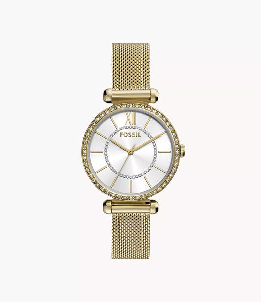 Fossil Tillie Three-Hand Gold-Tone Stainless Steel Watch