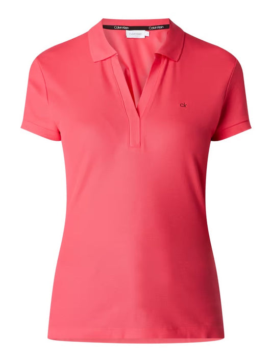 Calvin Klein News Ladies Golf Cap Sleeve Polo