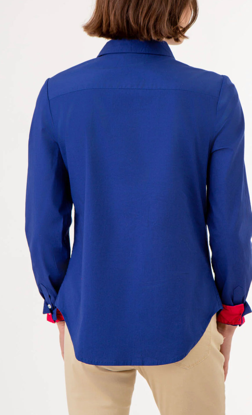 U.S Polo Assn Solid Stretch Poplin Shirt