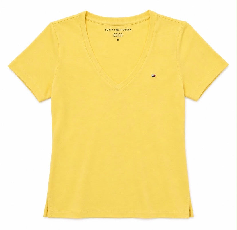 Tommy Hilfiger V-Neck Fave Core Plus T-Shirt Women’s