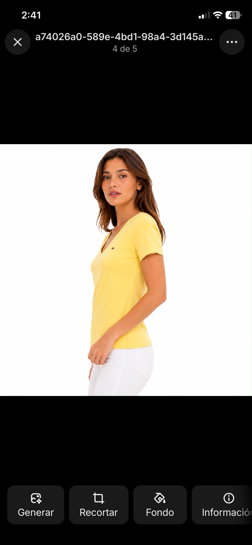 Tommy Hilfiger V-Neck Fave Core Plus T-Shirt Women’s