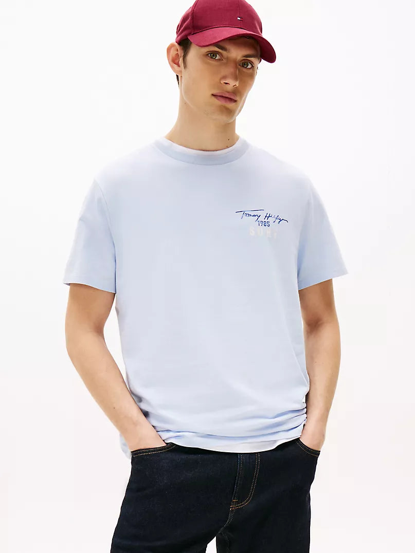 Tommy Hilfiger-T-shirt avec logo Hilfiger Surf