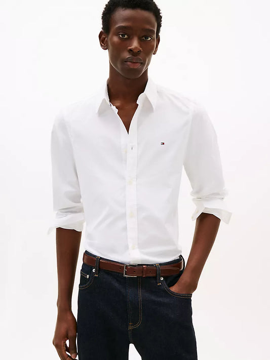 Tommy Hilfiger THFlex Slim Fit Poplin Dress Shirt